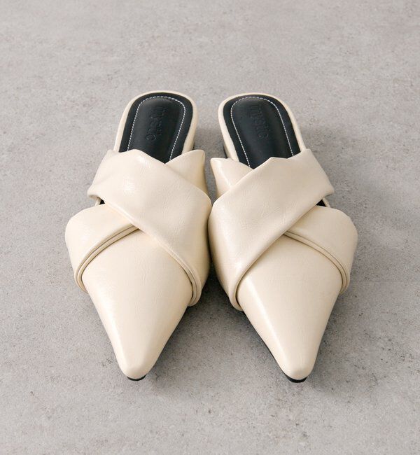  「ポインテッドトゥクロスミュール」|その他|