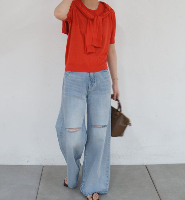  「シルクニットカーデ」|ニット・セーター|