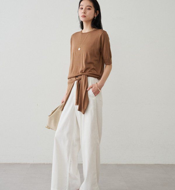  「シルクニットカーデ」|ニット・セーター|