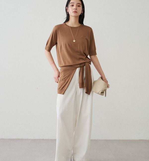  「シルクニットカーデ」|ニット・セーター|