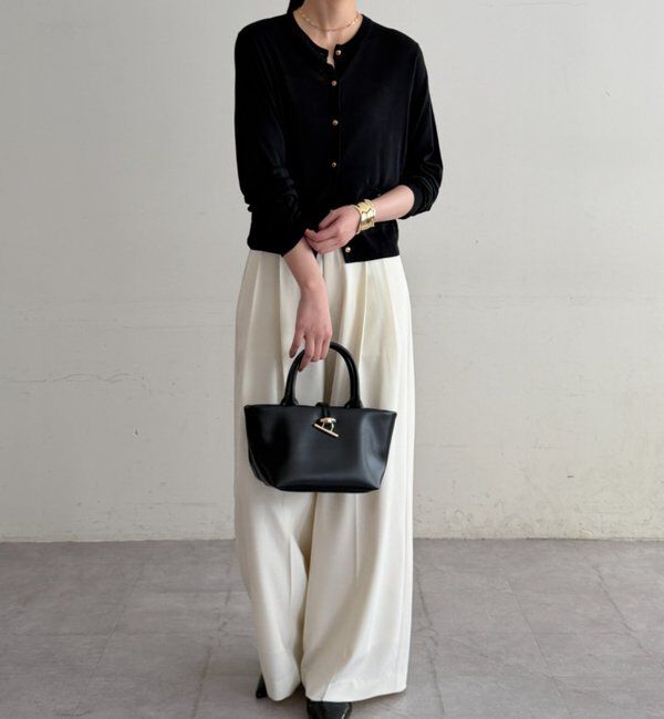  「シルクニットカーデ」|ニット・セーター|