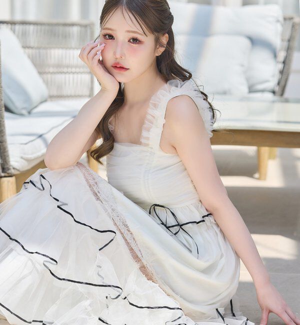  「【Tulle Collection】チュールビスチェ」|シャツ・ブラウス|