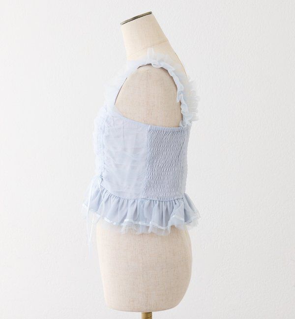  「【Tulle Collection】チュールビスチェ」|シャツ・ブラウス|