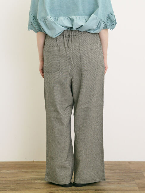 Samansa Mos2「レーヨン麻ゆるストレートパンツ」|その他|