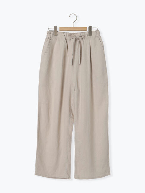 Samansa Mos2「レーヨン麻ゆるストレートパンツ」|その他|