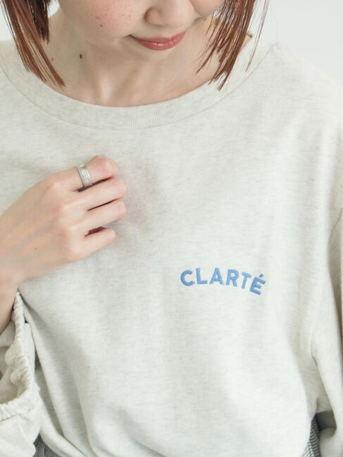 Samansa Mos2「袖タックTシャツ」|Tシャツ・カットソー|