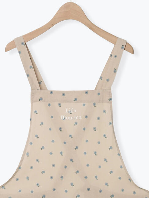 Samansa Mos2「花柄ロゴ刺繍エプロン」|その他|