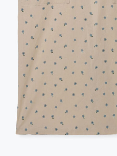 Samansa Mos2「花柄ロゴ刺繍エプロン」|その他|