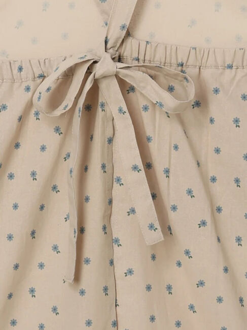 Samansa Mos2「花柄ロゴ刺繍エプロン」|その他|