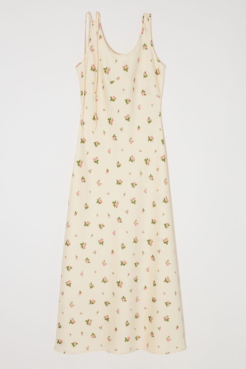 MOUSSY「FLORAL FLARE ドレス」|ワンピース|