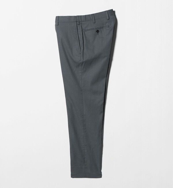 UNITED ARROWS「クールモーション ドビー サイドエクステンド ノープリーツスラックス COMFORT EASY‐MODEL　接触冷感　吸」|スラックス|