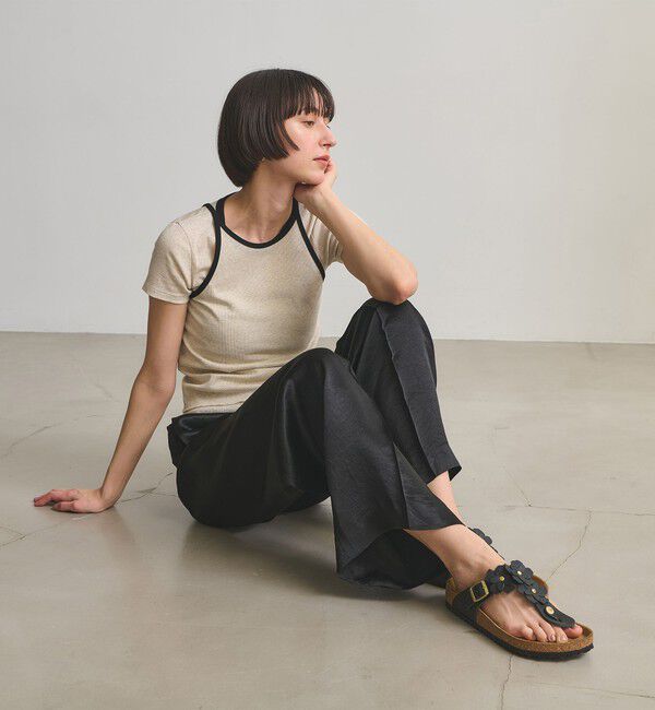 UNITED ARROWS「【国内EXCLUSIVE】＜BIRKENSTOCK＞GIZEH フラワー サンダル」|サンダル|