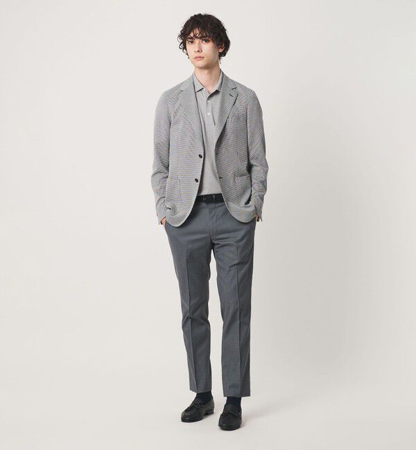 UNITED ARROWS「カノコ ワンピースカラー ポロシャツ COMFORT EASY-MODEL 抗菌防臭」|ポロシャツ|