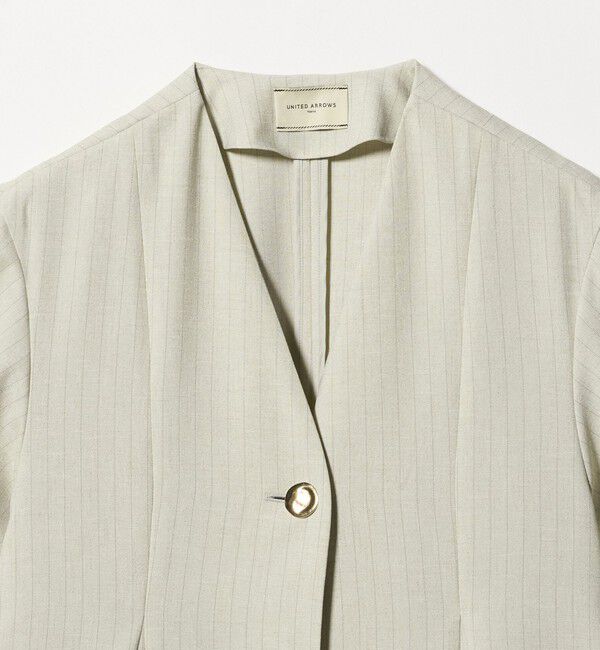 UNITED ARROWS「Spiree ストライプ ブラウス ‐ウォッシャブル‐」|シャツ・ブラウス|