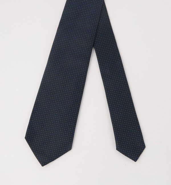 UNITED ARROWS green label relaxing「＜partitura＞8.0cm ドット3 ネクタイ」|ネクタイ・蝶ネクタイ|