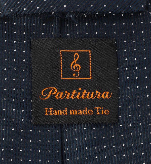 UNITED ARROWS green label relaxing「＜partitura＞8.0cm ドット3 ネクタイ」|ネクタイ・蝶ネクタイ|