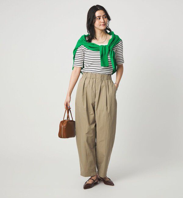 UNITED ARROWS green label relaxing「デコルテ フライス Tシャツ 抗菌」|Tシャツ・カットソー|