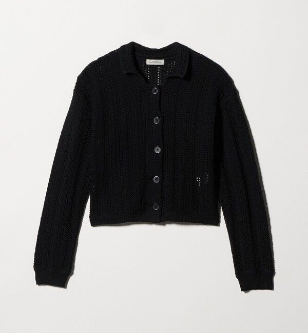 UNITED ARROWS green label relaxing「メッシュ ポロカーディガン ウォッシャブル」|カーディガン|