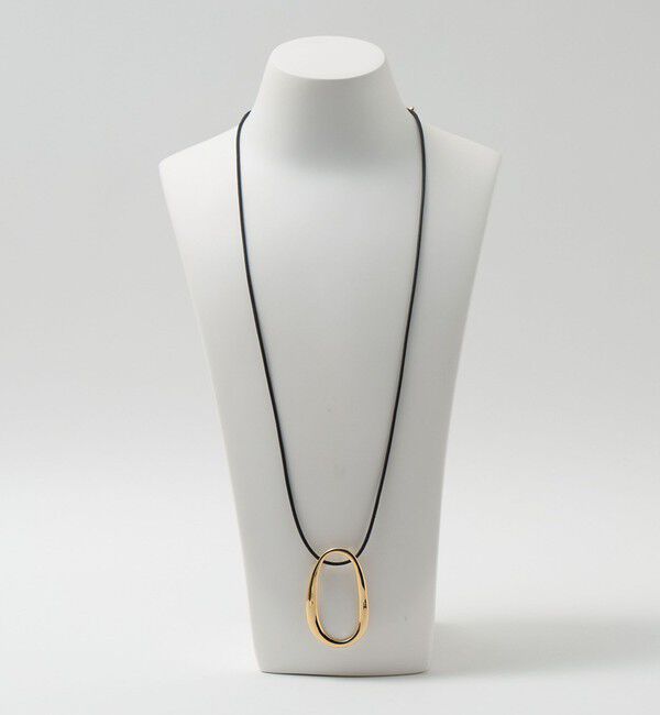 UNITED ARROWS green label relaxing「オーバルリング コード ネックレス 2」|ネックレス|