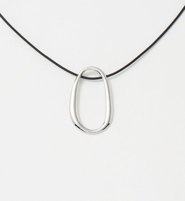 UNITED ARROWS green label relaxing「オーバルリング コード ネックレス 2」|ネックレス|