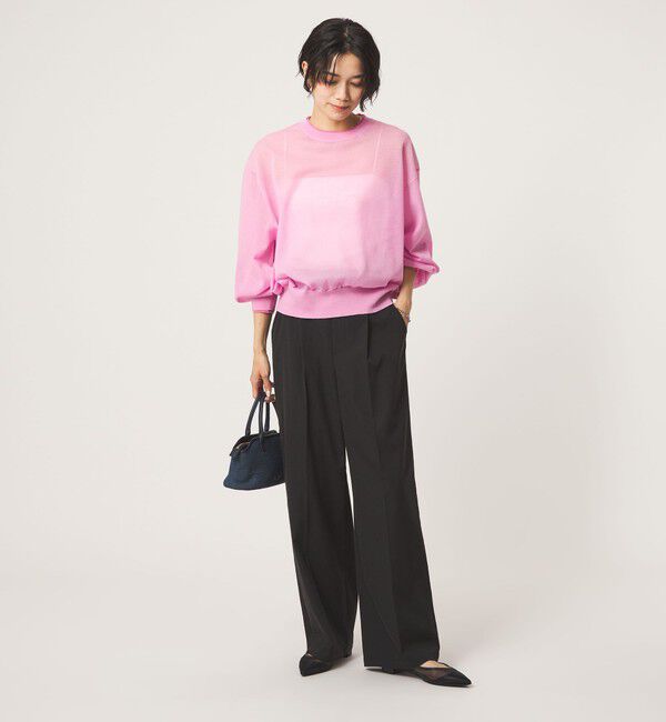 UNITED ARROWS green label relaxing「【WEB限定】＜at ease＞オルマイ ワイド パンツ ストレッチ UVカット」|その他|