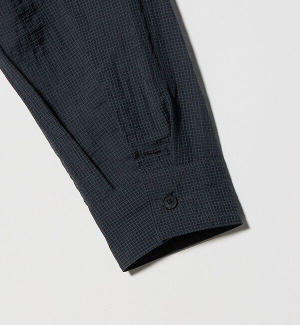 UNITED ARROWS green label relaxing「ナイロン シアー リップストップ 長袖 ジャストルーズ シャツ」|シャツ・ブラウス|