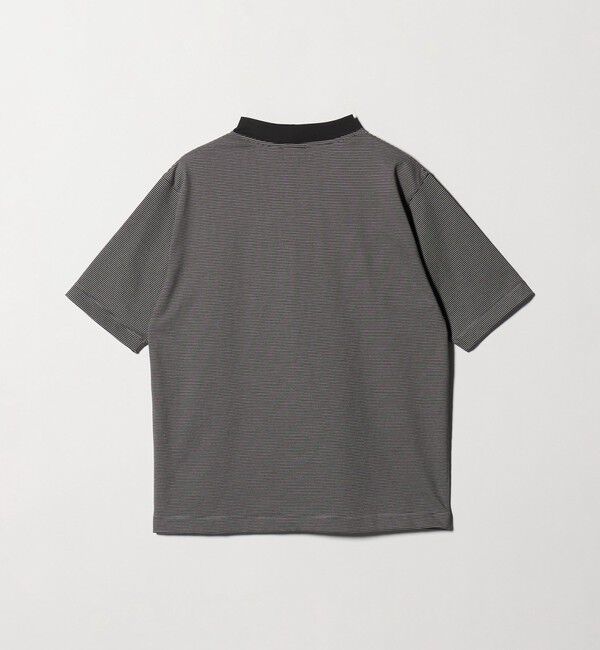 UNITED ARROWS green label relaxing「A+ COOL ミジンボーダー ビズ クルーネック カットソー Tシャツ -接触冷感・吸水速乾-」|Tシャツ・カットソー|