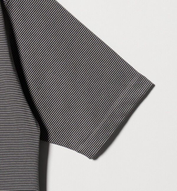 UNITED ARROWS green label relaxing「A+ COOL ミジンボーダー ビズ クルーネック カットソー Tシャツ -接触冷感・吸水速乾-」|Tシャツ・カットソー|