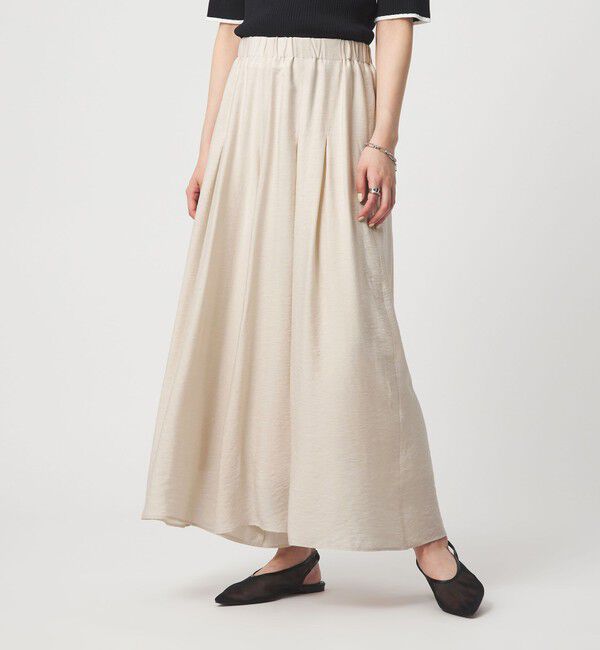 UNITED ARROWS green label relaxing「［size SHORTあり］【WEB限定】＜at ease＞キュロット パンツ」|キュロット|