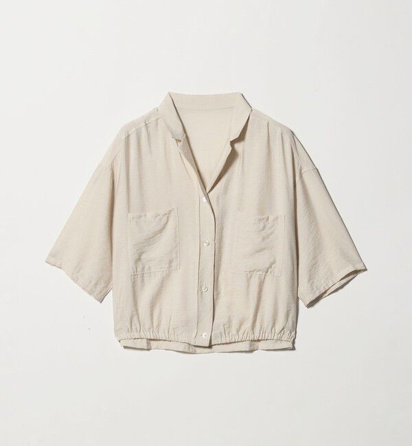 UNITED ARROWS green label relaxing「【WEB限定】＜at ease＞ポケット オープンカラー シャツ」|シャツ・ブラウス|