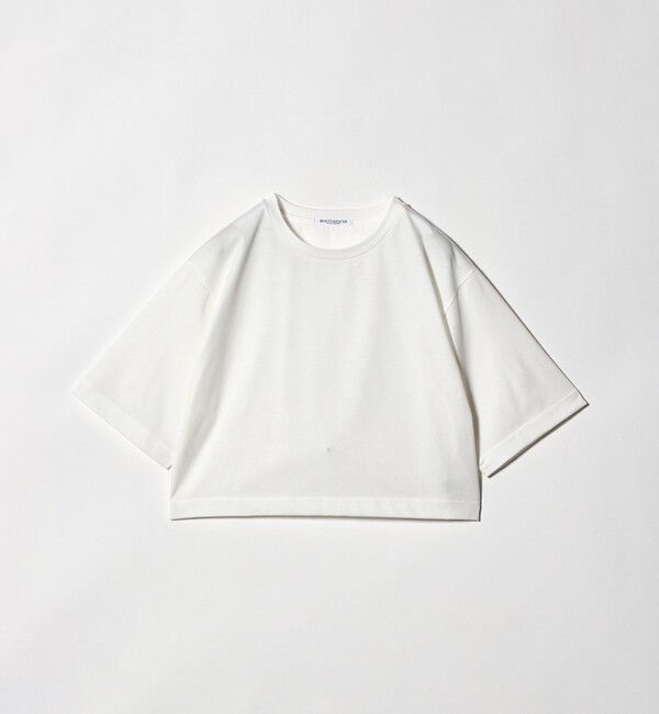 BEAUTY&YOUTH UNITED ARROWS「コットンポリエステル クロップド Tシャツ」|Tシャツ・カットソー|