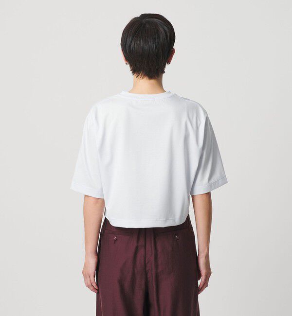 BEAUTY&YOUTH UNITED ARROWS「コットンポリエステル クロップド Tシャツ」|Tシャツ・カットソー|