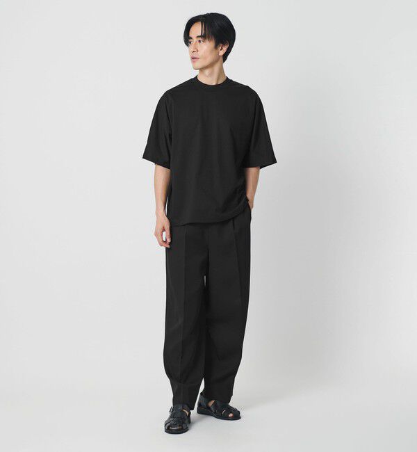 BEAUTY&YOUTH UNITED ARROWS「スビン ドルマン ハーフスリーブ クルーネック Tシャツ」|Tシャツ・カットソー|
