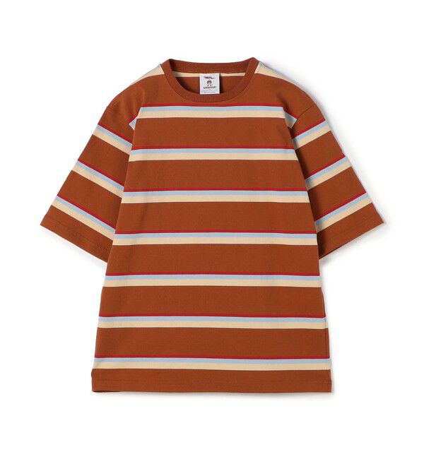 TOMORROWLAND MENS「【別注】BARBARIAN コットンハーフスリーブ クルーネックカットソー」|Tシャツ・カットソー|46 ブラウン系