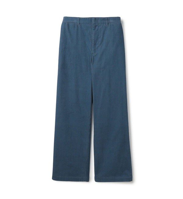 GALERIE VIE「ライトコーデュロイ イージーストレートパンツ」|その他|65 ブルー