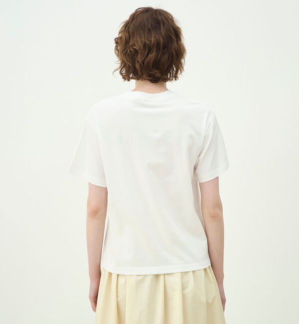 MACPHEE「コットンロゴプリント Tシャツ」|Tシャツ・カットソー|