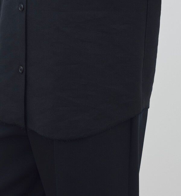 DES PRES「モヘヤリネン エンブロイダリーカッティングシャツ」|シャツ・ブラウス|