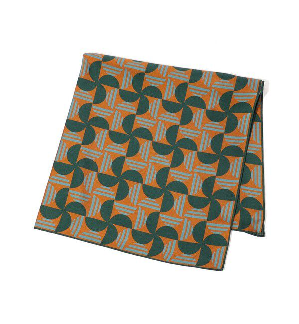 TOMORROWLAND GOODS「TOMORROWLAND シルクプリントスカーフ」|バンダナ・スカーフ|14 グリーン系