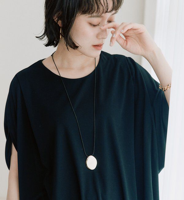  「予約【吸水速乾/遮熱/接触冷感】クールタッチポンチョカットソー」|Tシャツ・カットソー|