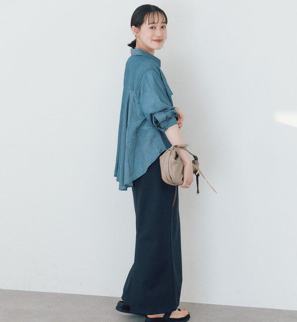  「予約【接触冷感/紫外線防止】ストレッチタイトスカート」|スカート|