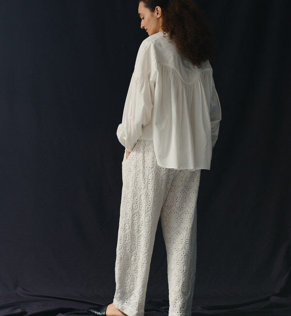  「【Dhritie】ギャザースキッパーブラウス」|シャツ・ブラウス|