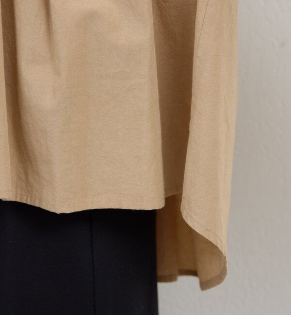  「【Dhritie】ギャザースキッパーブラウス」|シャツ・ブラウス|