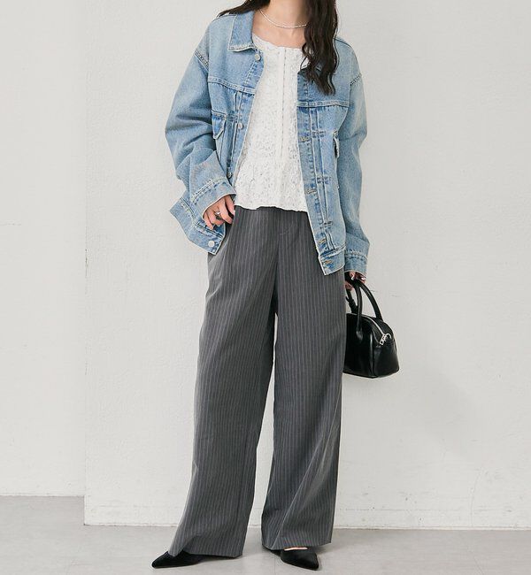  「オーバーデニムジャケット」|デニムジャケット|