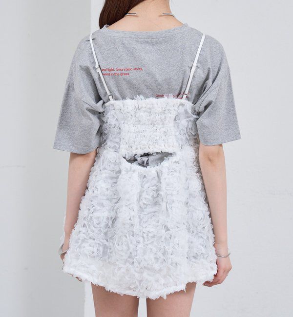  「フラワーチュールキャミチュニック」|シャツ・ブラウス|