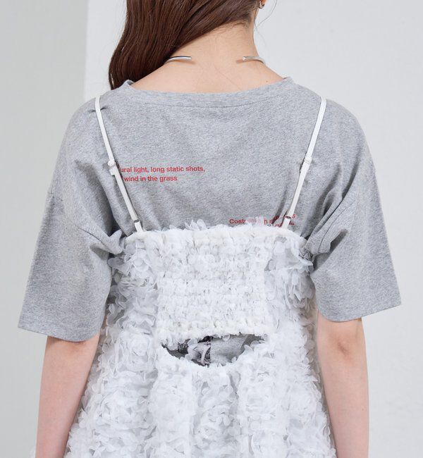  「フラワーチュールキャミチュニック」|シャツ・ブラウス|