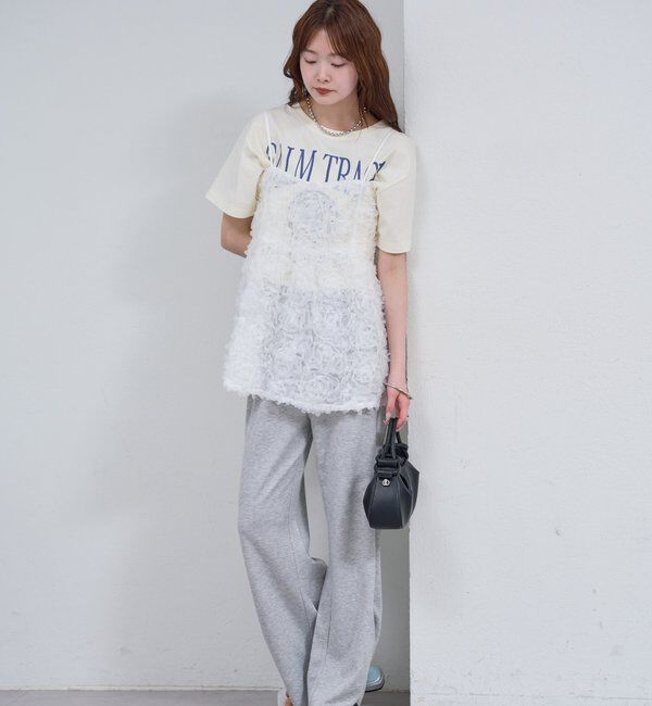  「フラワーチュールキャミチュニック」|シャツ・ブラウス|