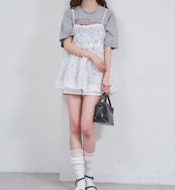  「フラワーチュールキャミチュニック」|シャツ・ブラウス|