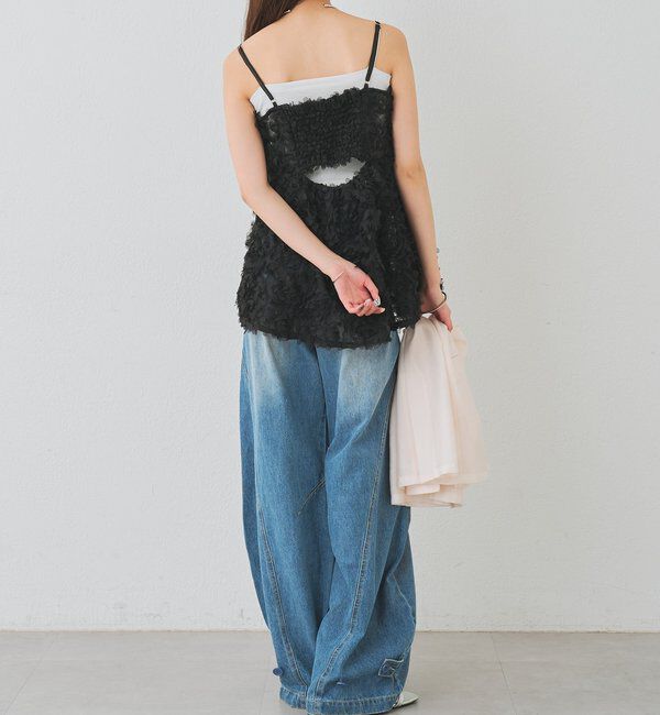  「フラワーチュールキャミチュニック」|シャツ・ブラウス|