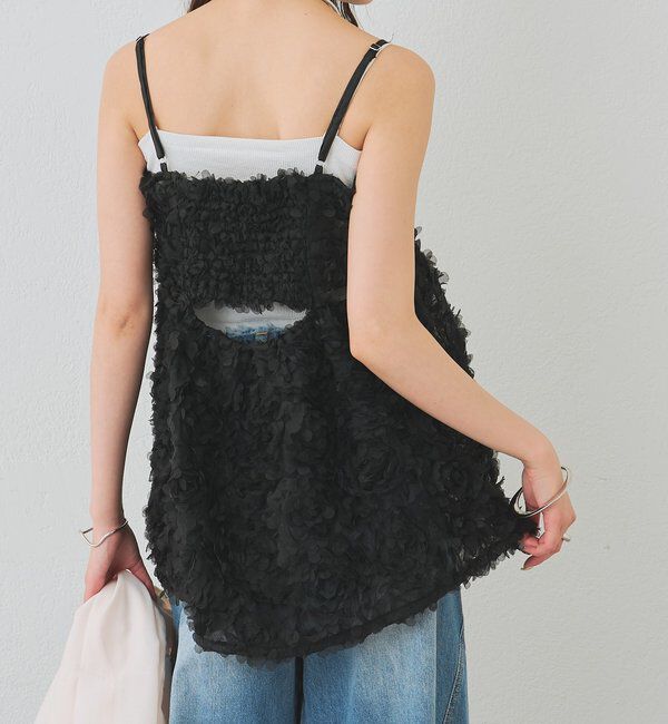  「フラワーチュールキャミチュニック」|シャツ・ブラウス|