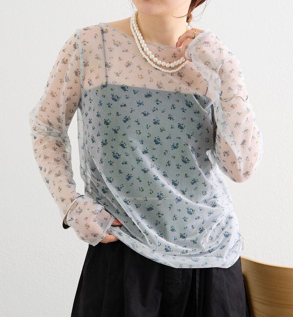  「プリントシアーロンT」|Tシャツ・カットソー|